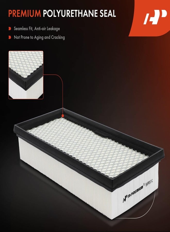 أ-بريميوم فلتر هواء محرك A-Premium ثنائي القطع متوافق مع طرازات فورد: إكسبلورر 2023 سعة 2.3 لتر، وإكسبلورر 2020-2023 سعة 3.3 لتر، وبوليس إنترسبتور يوتيليتي 2020-2023 سعة 3.3 لتر - Image 5